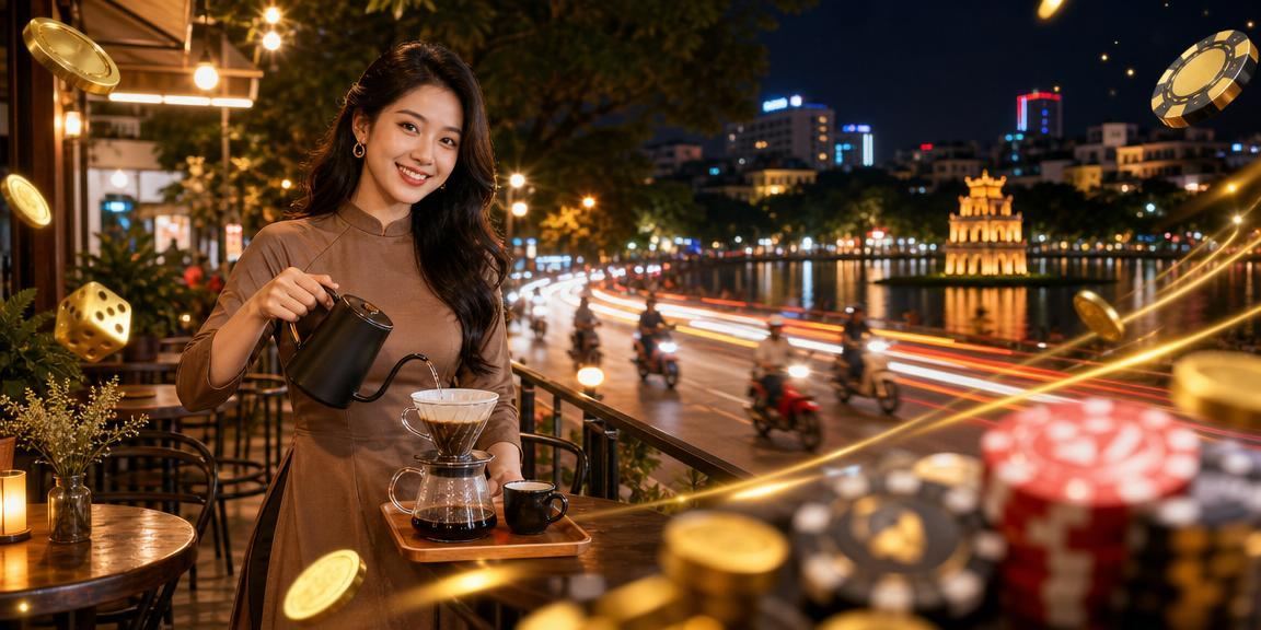 Người dùng Hà Nội nhận cashback và tiền thưởng qua ứng dụng di động tại quán cà phê