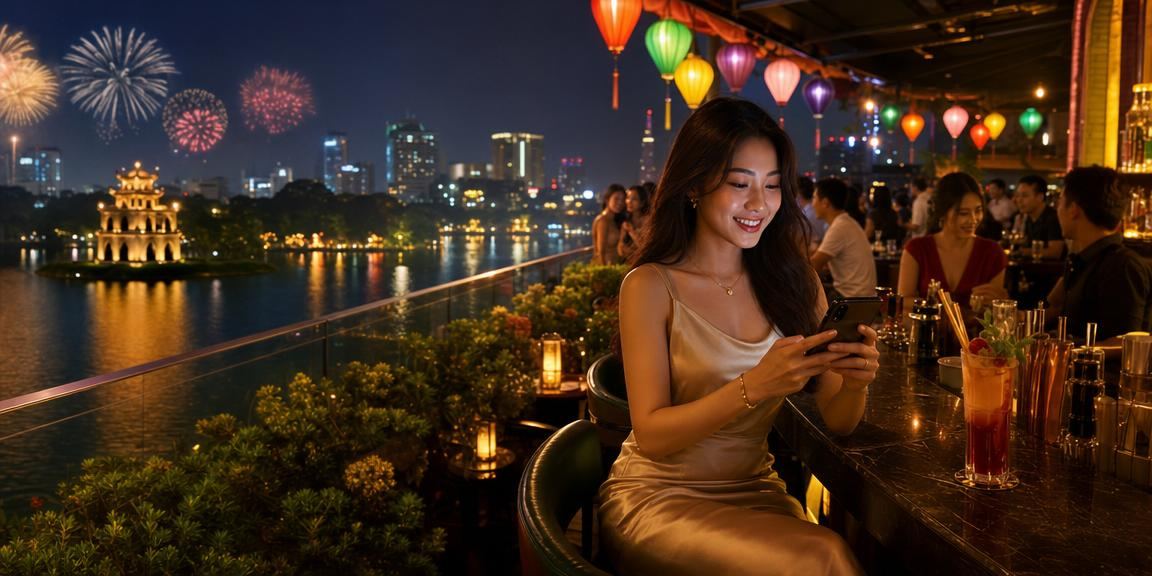 Người dùng Sài Gòn xem và đặt kèo thể thao trực tuyến tại lễ hội đường phố